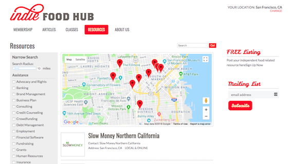 Indie Food Hub